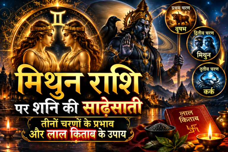 Mithun Raashi Aor Shani Saadesaati